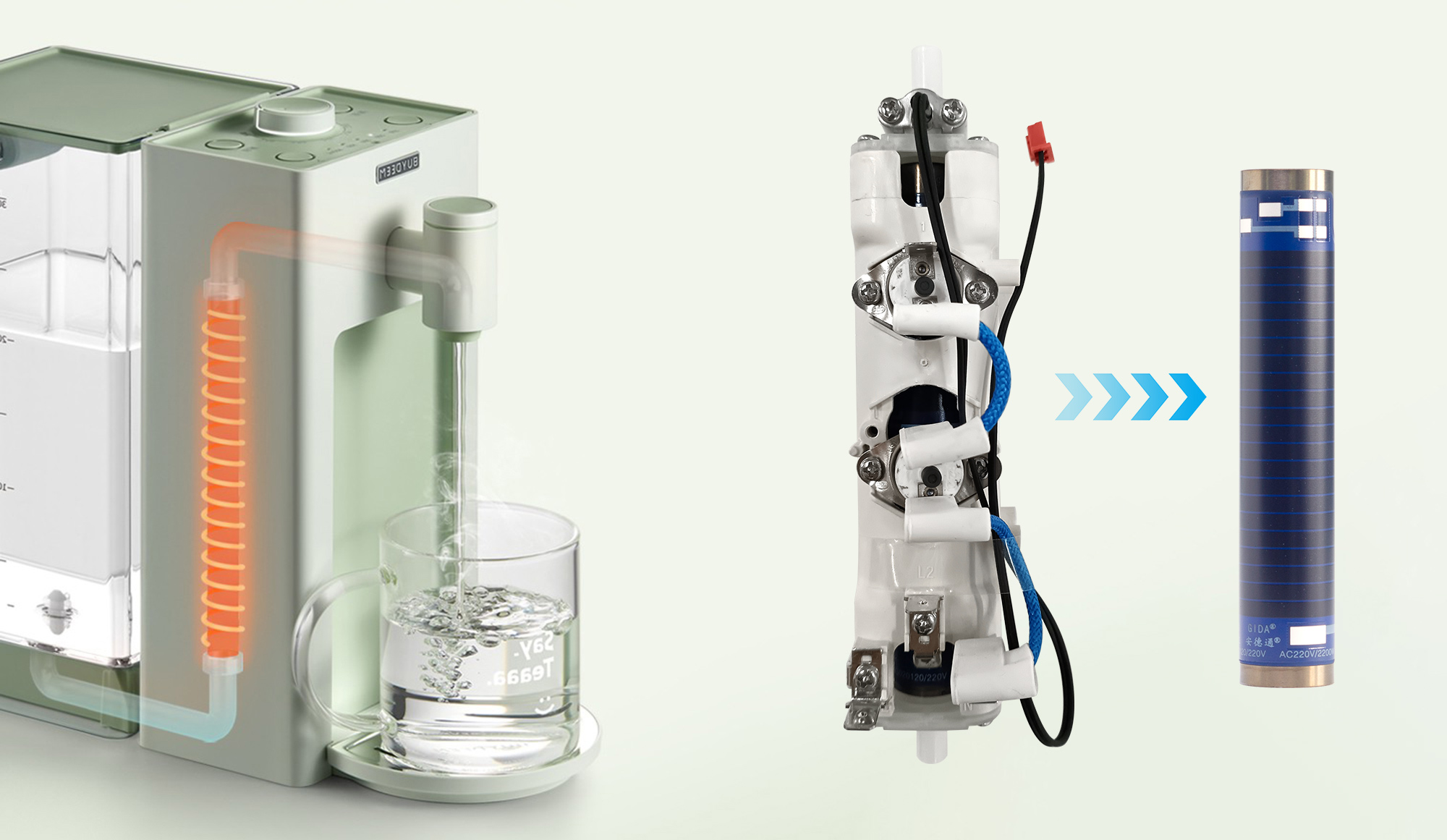 GIDA厚膜加熱：即熱飲水機市場的技術基石